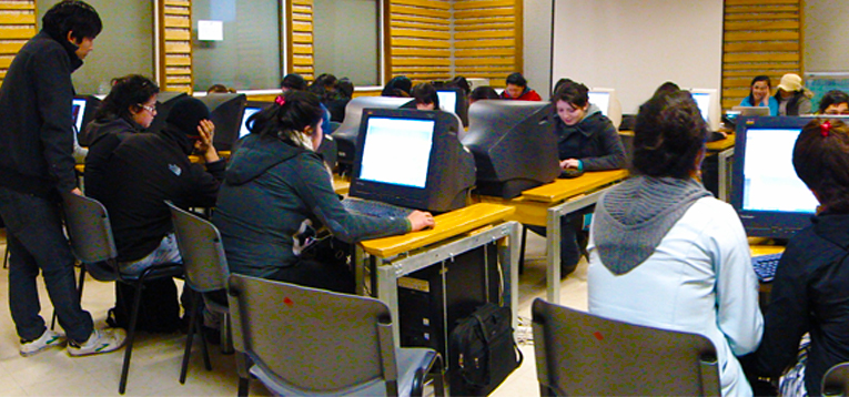 taller diseo crossmedia con estudiantes de cuarto medio liceos de la regin